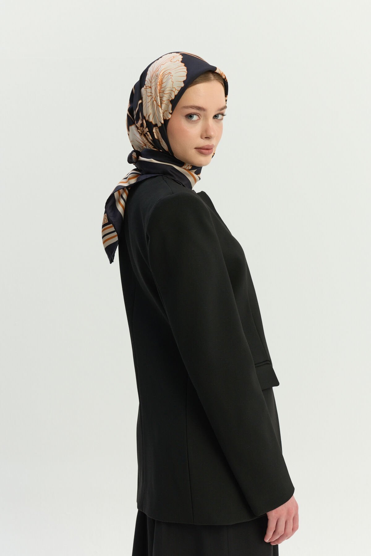 Peony Honey İpek Eşarp